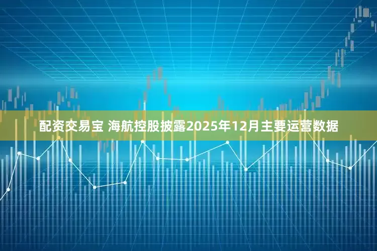 配资交易宝 海航控股披露2025年12月主要运营数据